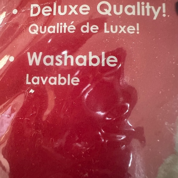 CHARACTER WIG by Rubies Costume Co, Blonde Curly Wig Pink Highlights No tiara. - Picture 2 of 5